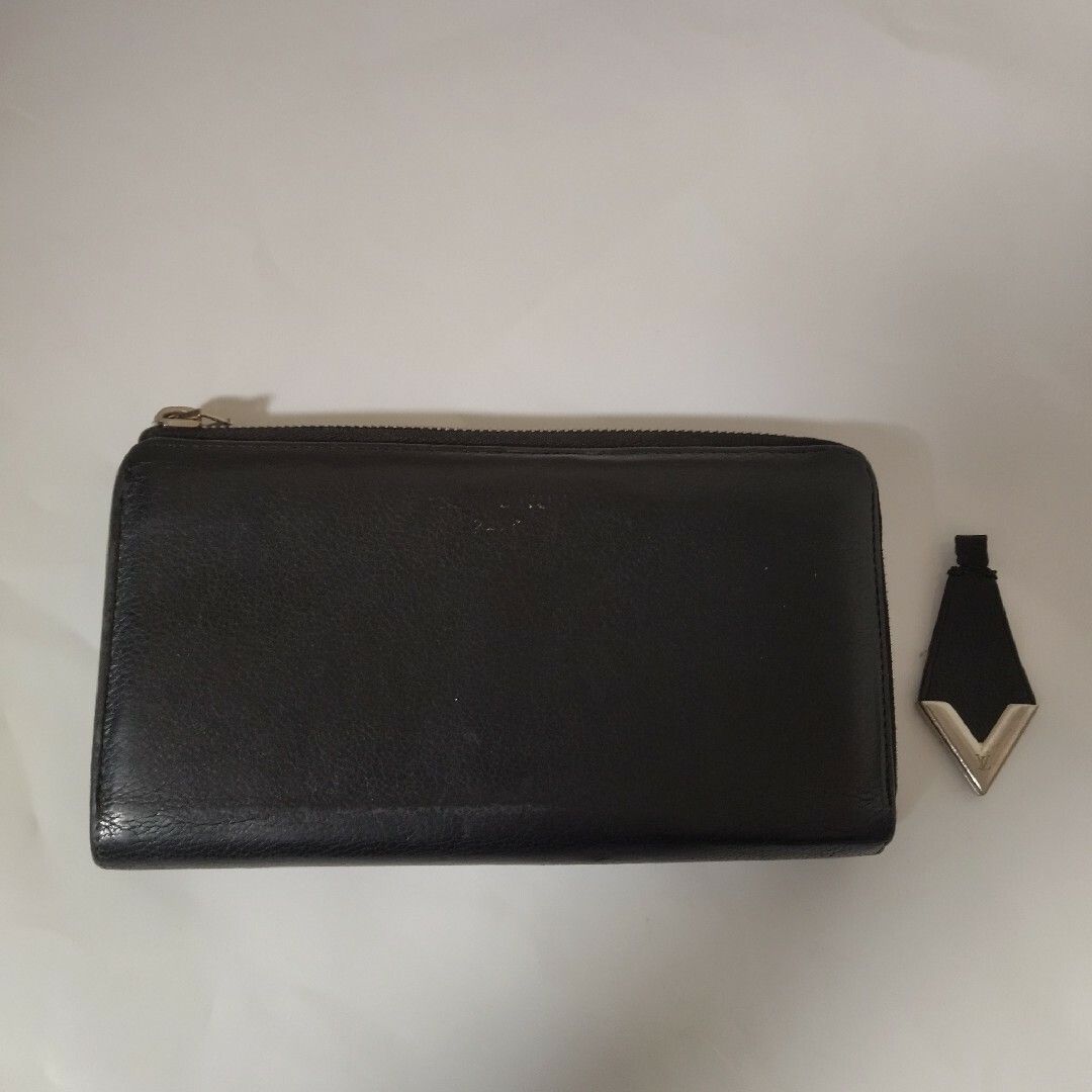 難アリ】ルイヴィトン トリヨン ポルトフォイユコメット ブラック