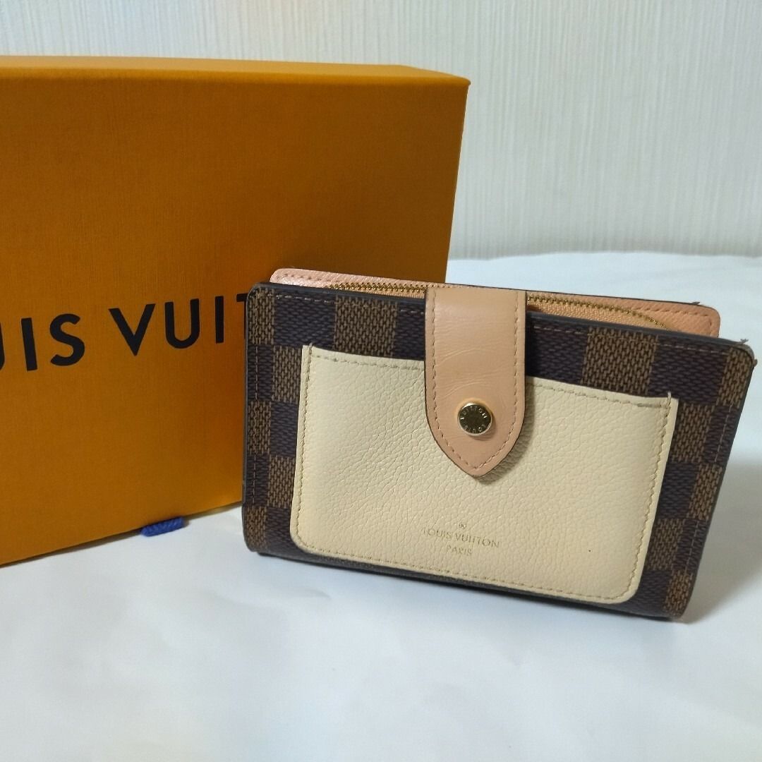 美品】ルイヴィトン ダミエ ポルトフォイユジュリエット N60380 - メルカリ