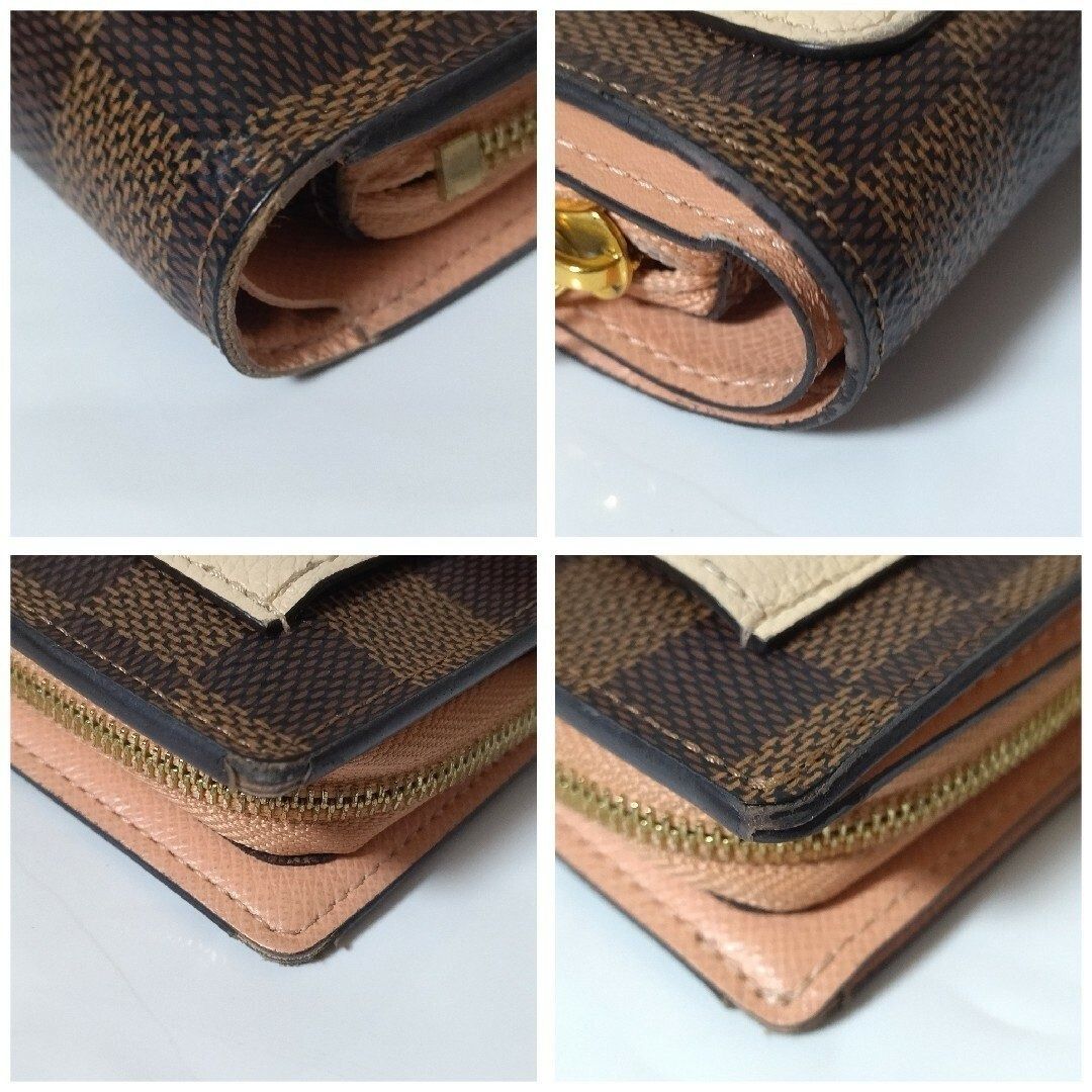 美品】ルイヴィトン ダミエ ポルトフォイユジュリエット N60380 - メルカリ