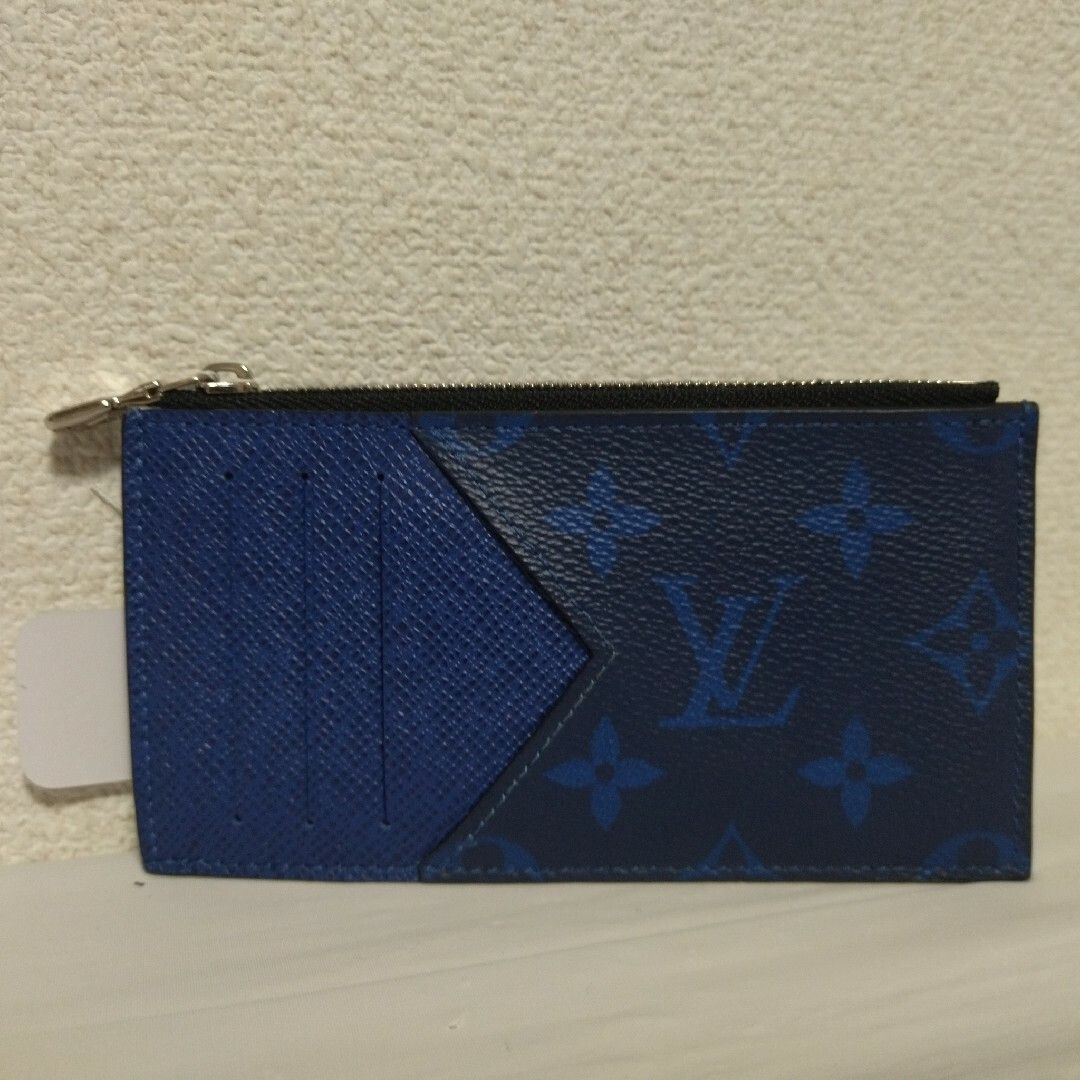 極美品】ルイヴィトン タイガラマ コインカードホルダー コバルト
