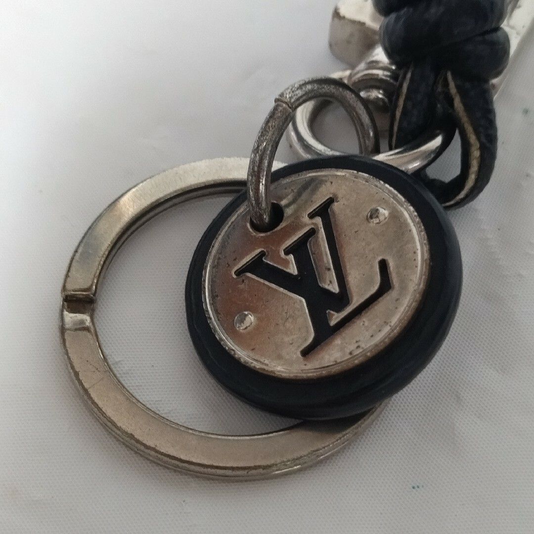 ルイヴィトン レザーロープ ダミエグラフィット キーホルダー M67224