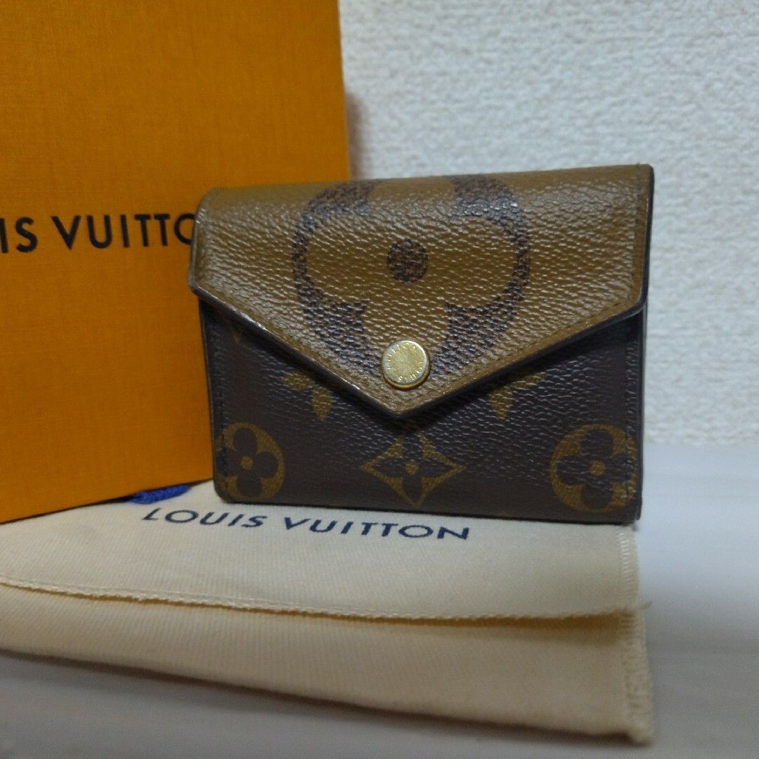 美品】ルイヴィトン ポルトフォイユゾエ モノグラムジャイアント
