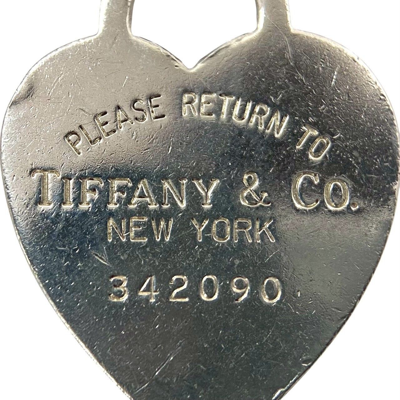 FU【TIFFANY&Co.】リターントゥ ティファニー キーリング ハートタグ