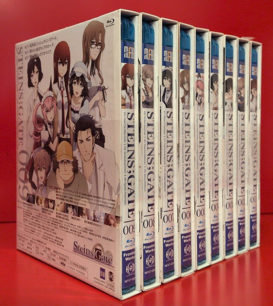 アニメBlu-ray STEINS；GATE 初回限定版全9巻 セット - メルカリ