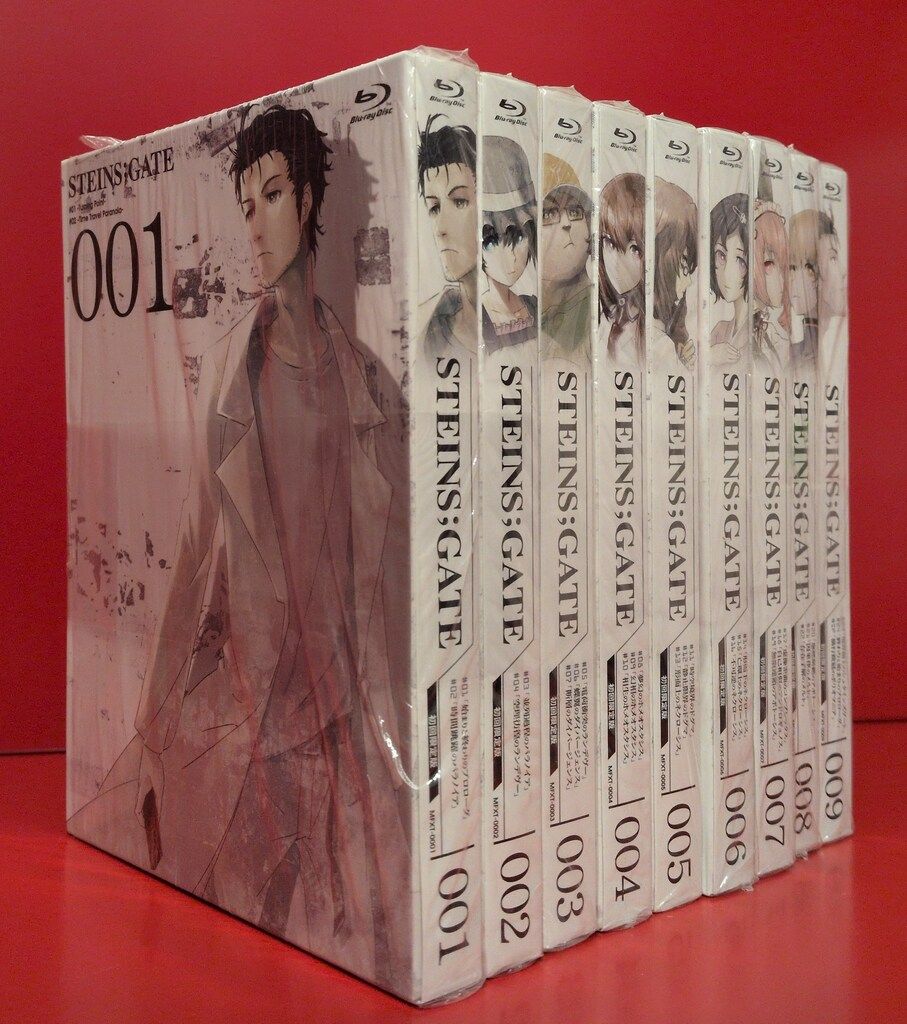 アニメBlu-ray STEINS；GATE 初回限定版全9巻 セット - メルカリ