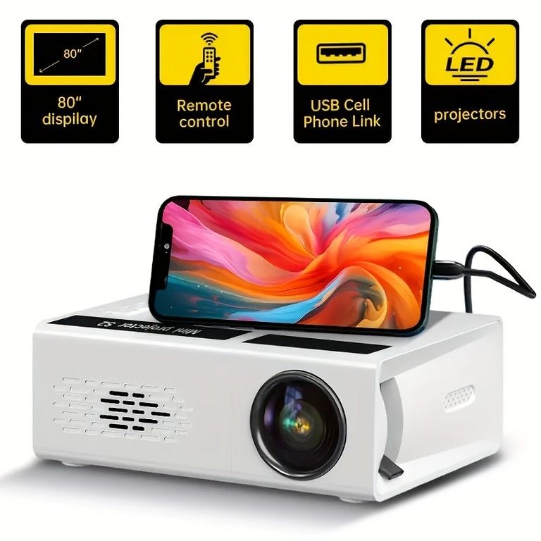 PTVDISPLAY 小型 プロジェクター 1080PフルHD対応ホームシアター PTVDISPLAY 小型 プロジェクター 1080PフルHD対応ホームシアター