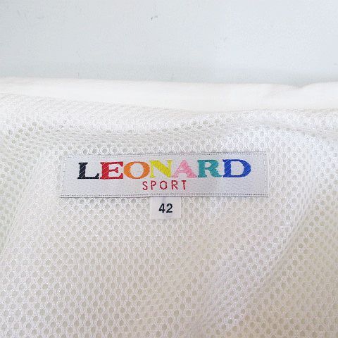レオナールスポーツ LEONARD SPORT スタンドカラー ジャケット ミドル