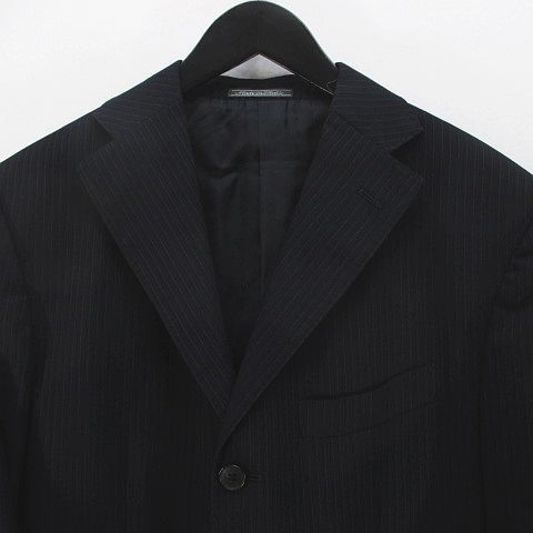 サルヴァトーレフェラガモ Salvatore Ferragamo ストライプ柄 ウール