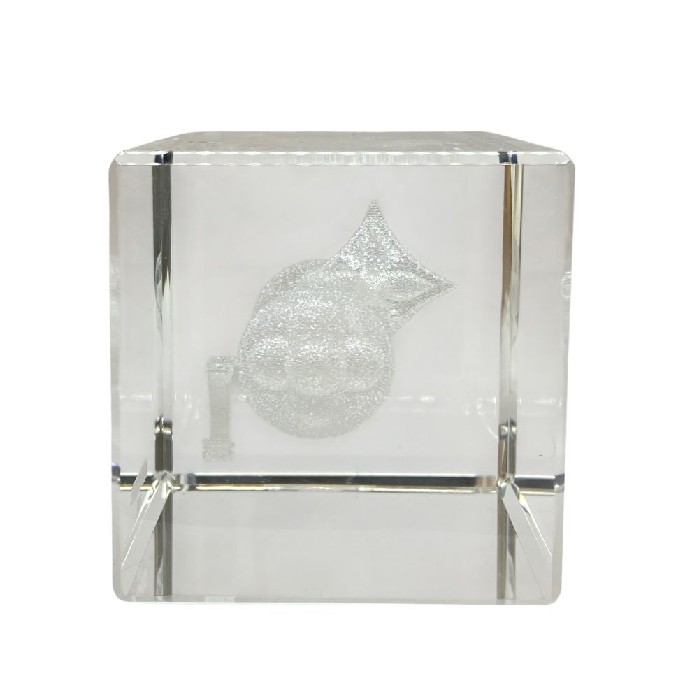 ルイヴィトン ペーパーウェイト モノグラム クリスタル オブジェ 置物