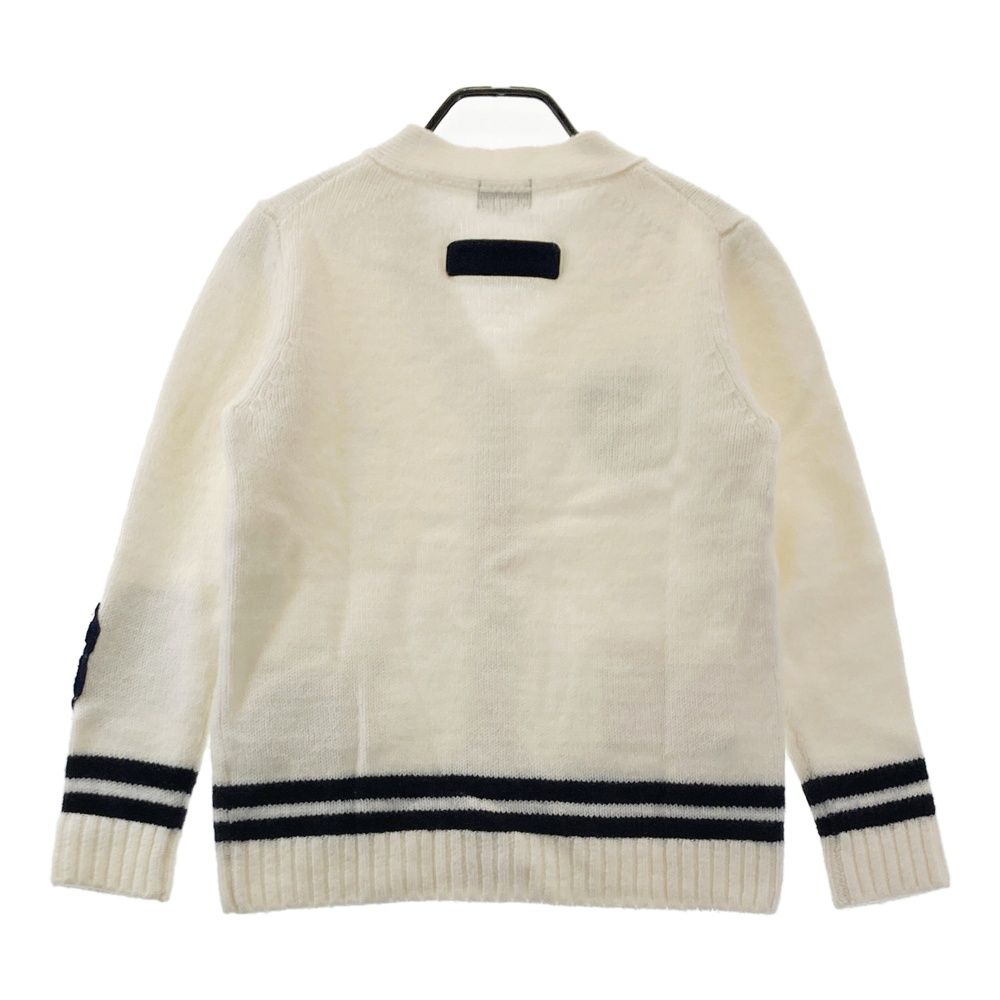 サイズ：5 PEARLY GATES パーリーゲイツ ニットカーディガン ホワイト