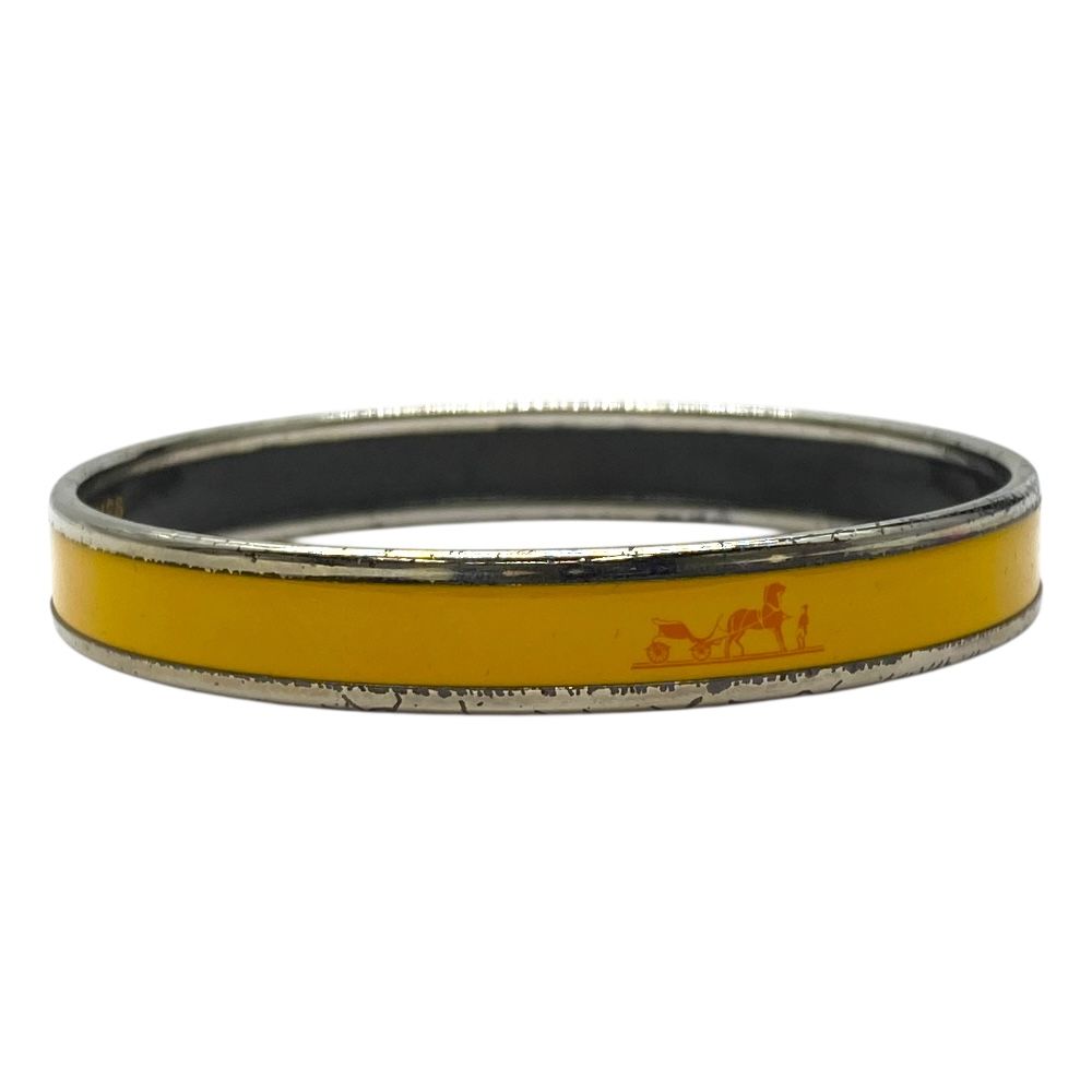 エルメス エマイユ PM バングル ブレスレット アクセサリー ロゴ