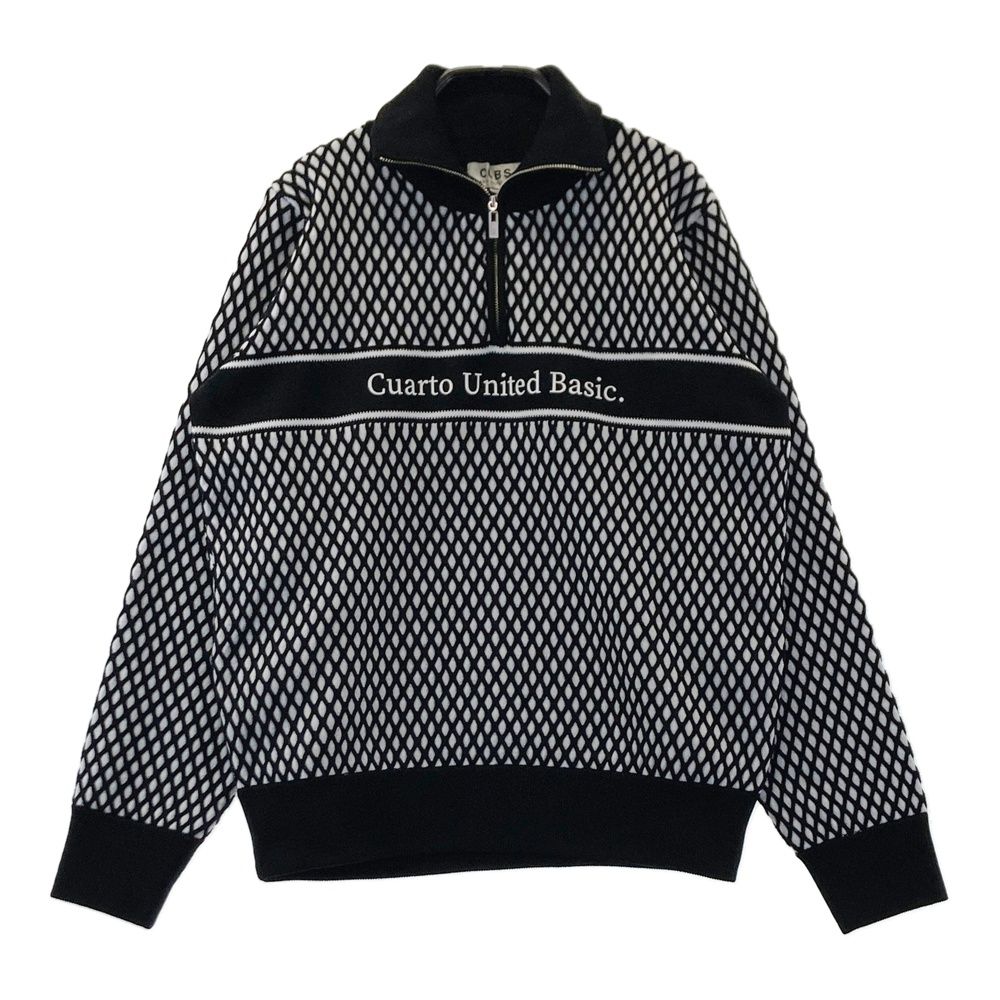 サイズ：M CUARTO UNITED クアルトユナイテッド CUBS. ハーフジップ