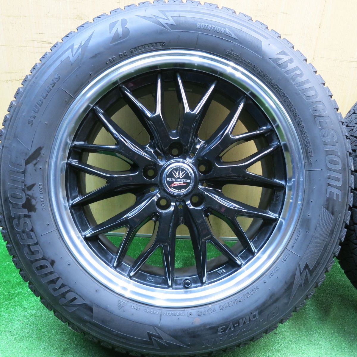 バリ溝！21年！9分☆LOXARNY MULTI FORCHETTAⅡ SP Spector 235/60R18