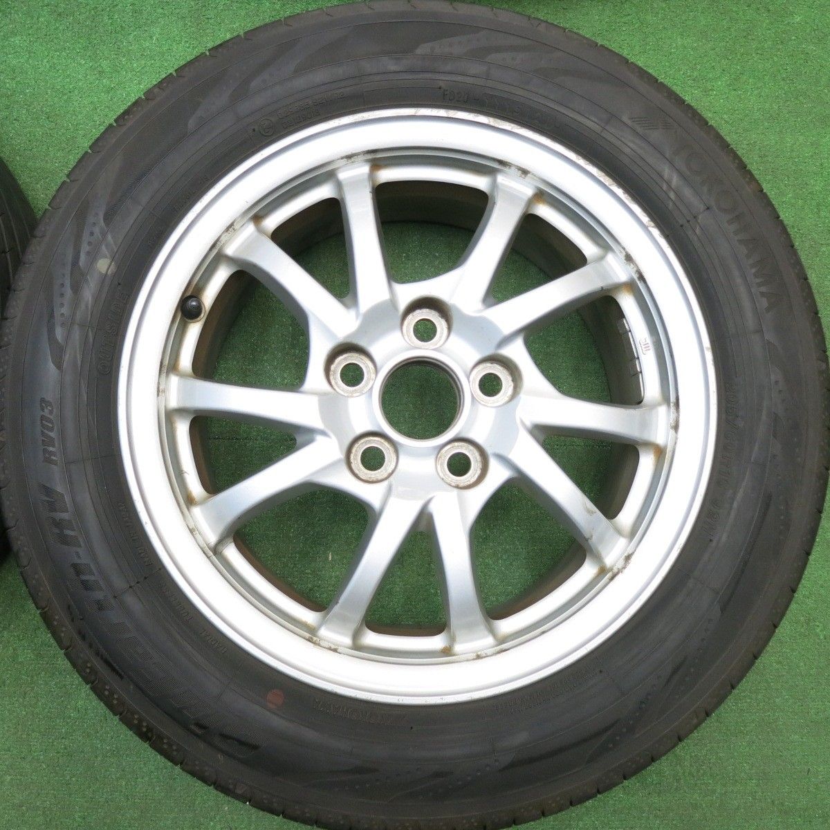 バリ溝！21年！9分☆トヨタ プリウスα 純正 205/60R16 ヨコハマ