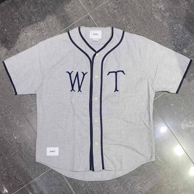 WTAPS 25ss LEAGUE/SS/COTTON.TWILL SIZE-L 251TQDT-SHM09 ダブル