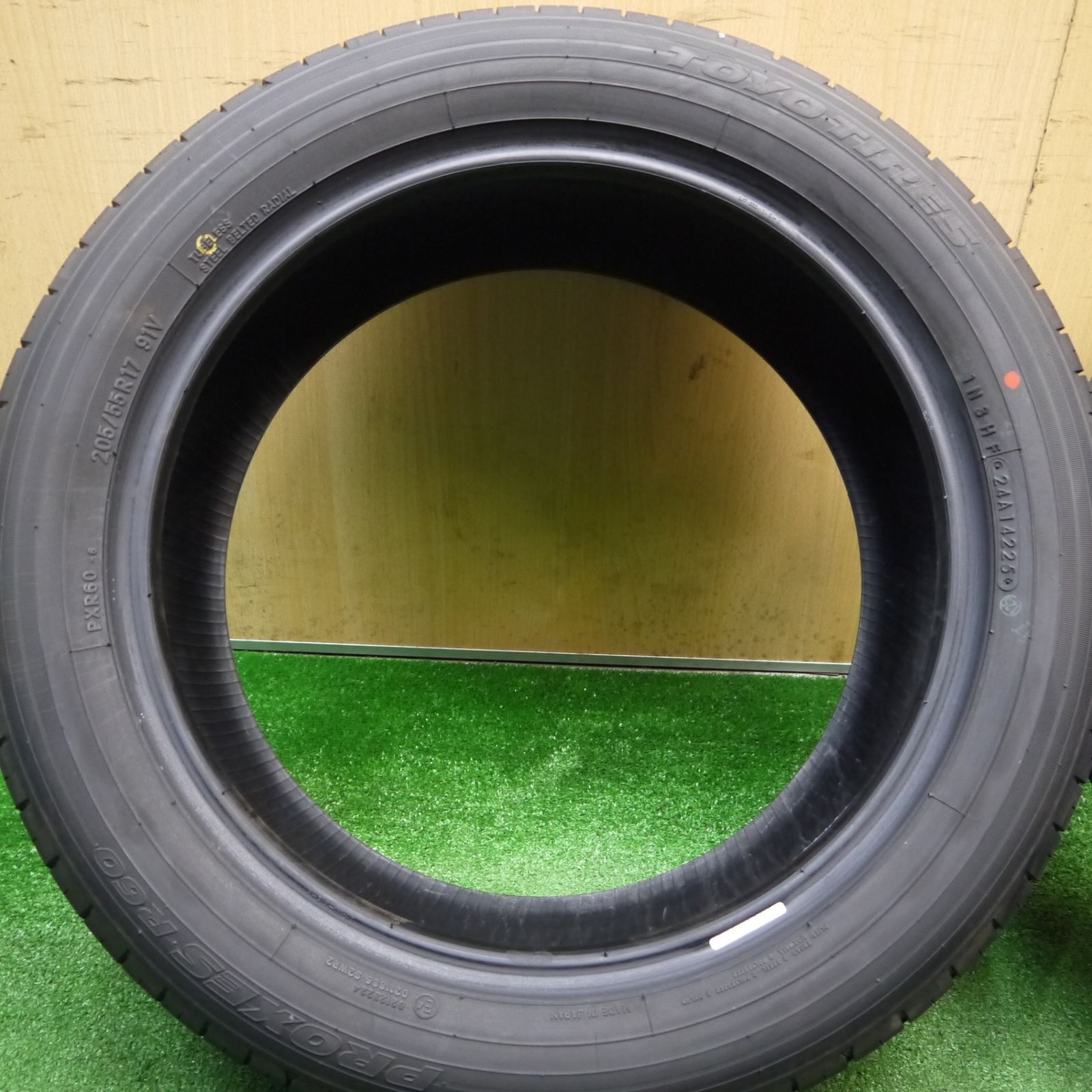 新車外し！25年☆205/55R17 トーヨー プロクセス R60 TOYO PROXES