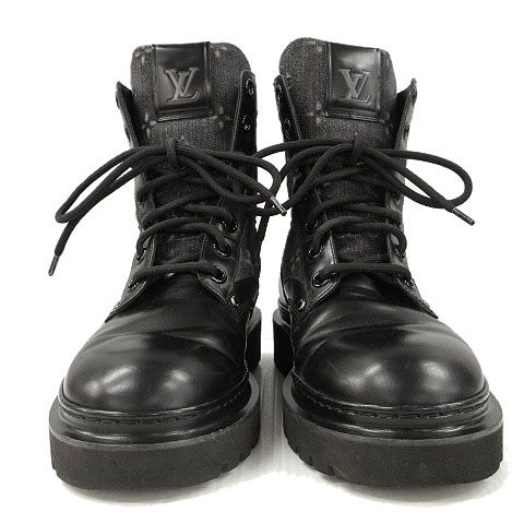 ルイヴィトン LOUIS VUITTON LV レンジャー アンクルブーツ モノグラム
