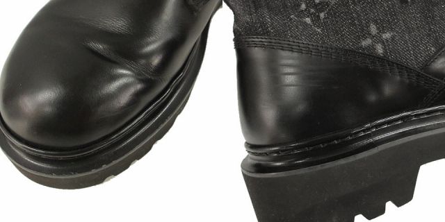 ルイヴィトン LOUIS VUITTON LV レンジャー アンクルブーツ モノグラム