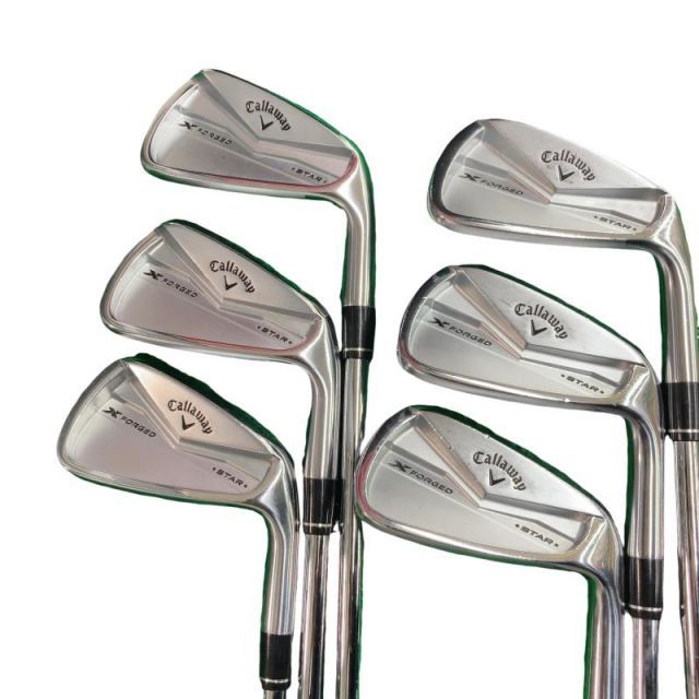 中古】 キャロウェイ X FORGED STAR(2024) 6S アイアンセット IR NS