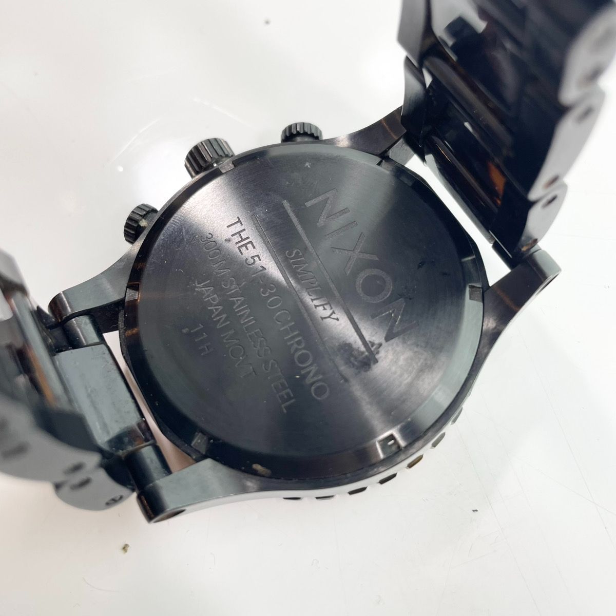 ニクソン NIXON ビックフェイス クロノグラフ クォーツ ウォッチ THE51