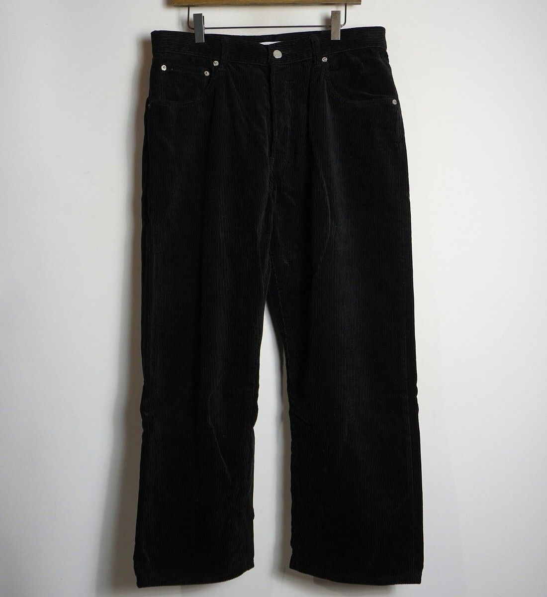 美品 HATSKI ハツキ Wide Tapered Corduroy Pants ワイド テーパード