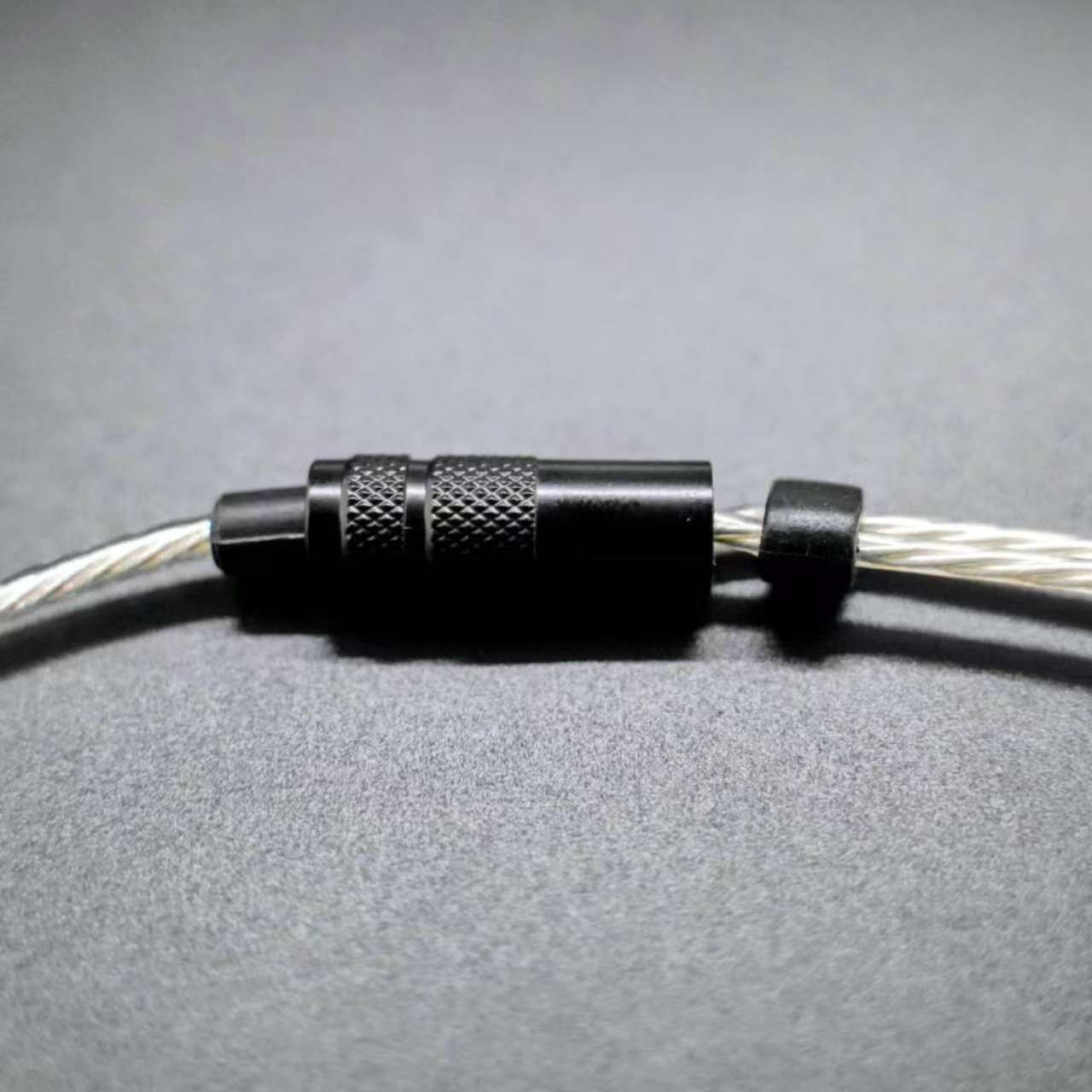 7N 超冷凍製単結晶銅銀メッキ最高スペックケーブルIE900用/4.4mm L字