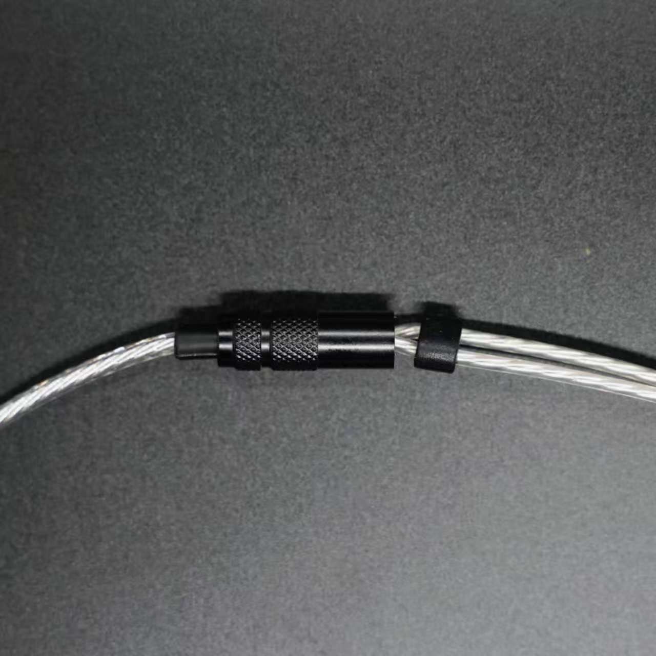 7N 超冷凍製単結晶銅銀メッキ最高スペックケーブルIE900用/4.4mm L字