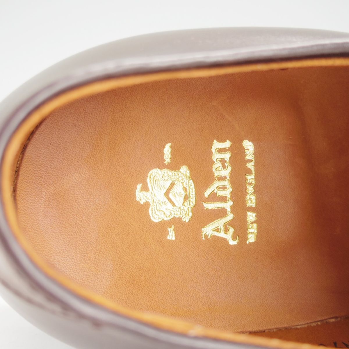 未使用☆オールデン 8D【貴重☆シガー色/コードバン/N9001】モンク