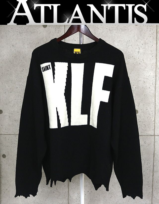 Saint Michael 銀座店 セントマイケル×The KLF KLF_CREW NECK KNIT
