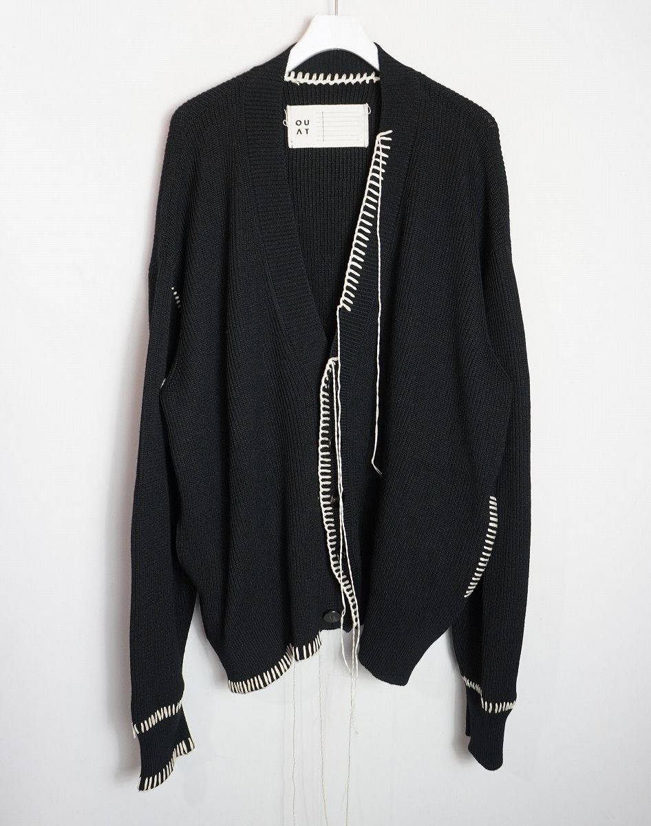 ouat 002 office cardigan カーディガン ステッチ カーディガン OUAT(オーユーエーティー) OFFICE CARDIGAN 007026CD