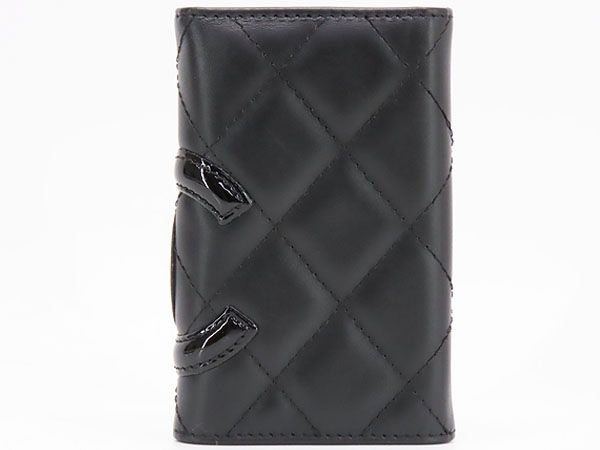 【✨美品✨】シャネル 6連キーケース カンボンライン ラムスキン ブラック 未使用】シャネル CHANEL カンボンライン 6連キーケース キーリング