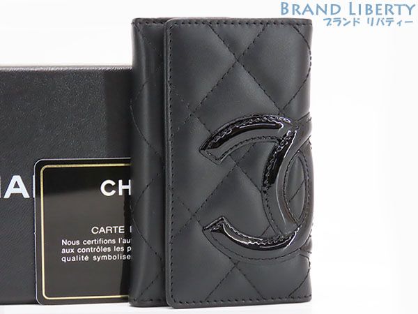 未使用】シャネル CHANEL カンボンライン 6連キーケース キーリング