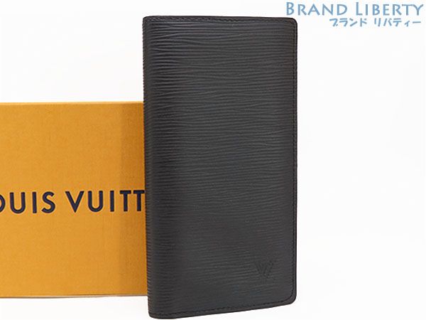 未使用】ルイヴィトン LOUIS VUITTON エピ ポルトフォイユ ブラザ 二