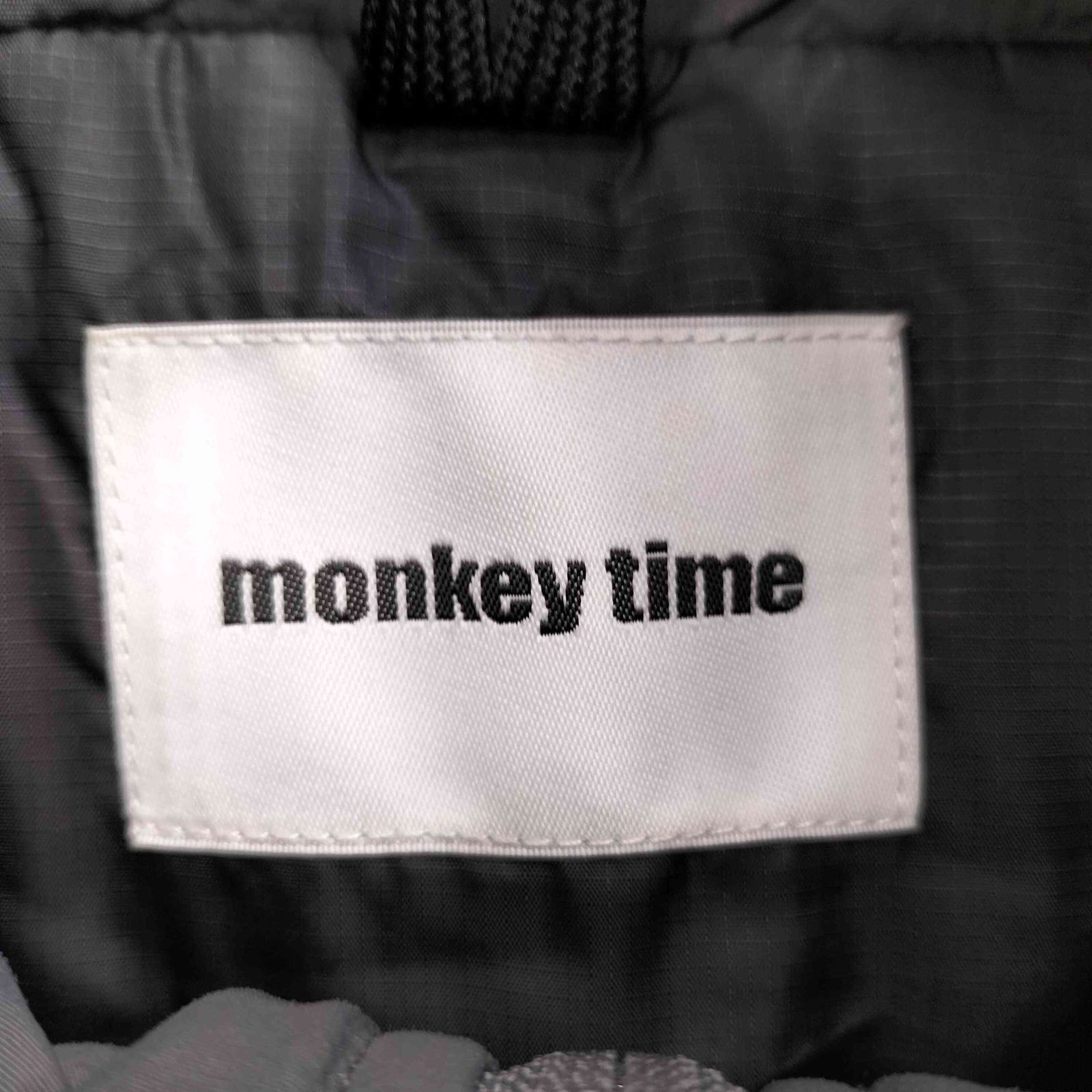 モンキータイム MONKEY TIME パデットスタンドカラーブルゾンダウン 