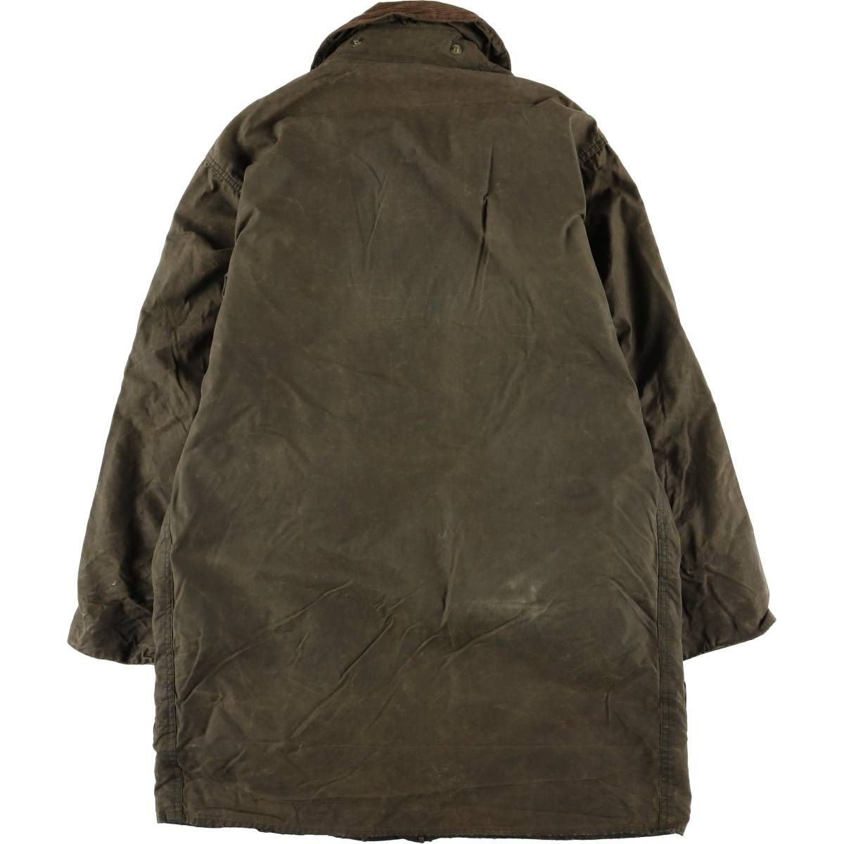古着 90年代 バブアー Barbour BORDER ボーダー 旧3ワラント ワックス
