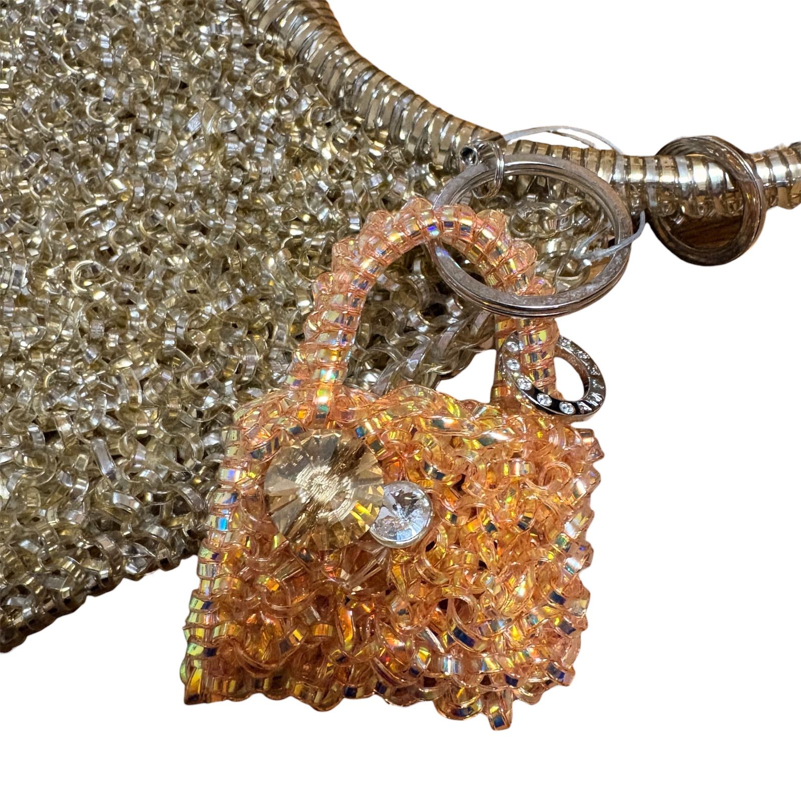 アンテプリマ ゴールド ワイヤーバッグ ハンドバッグ 保存袋 チャーム