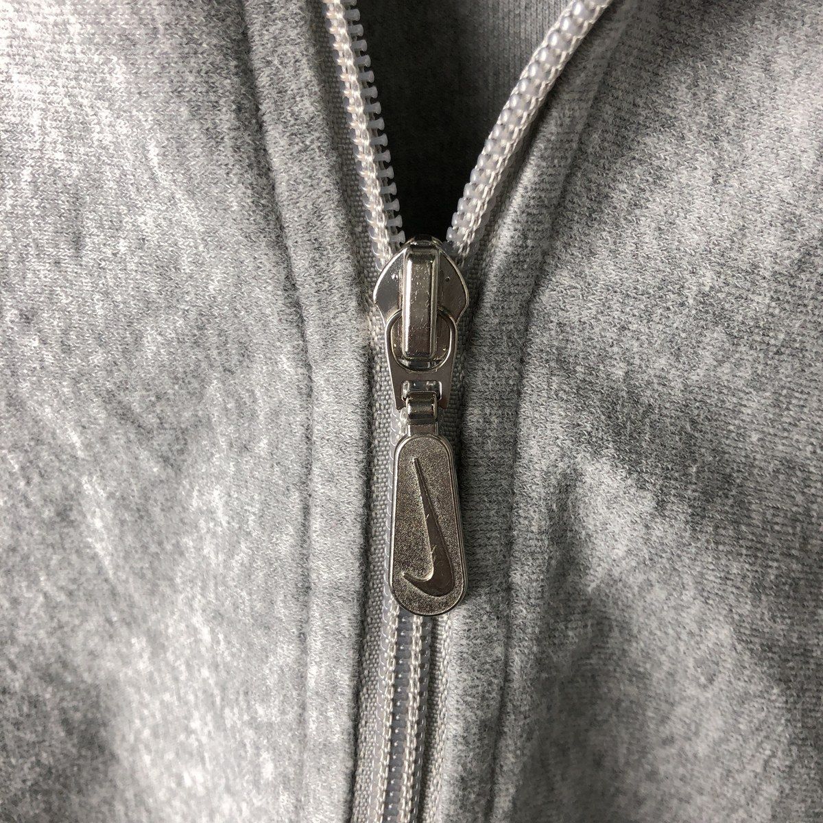 古着 90年代 ナイキ NIKE 銀タグ ハイネック スウェットフルジップ 