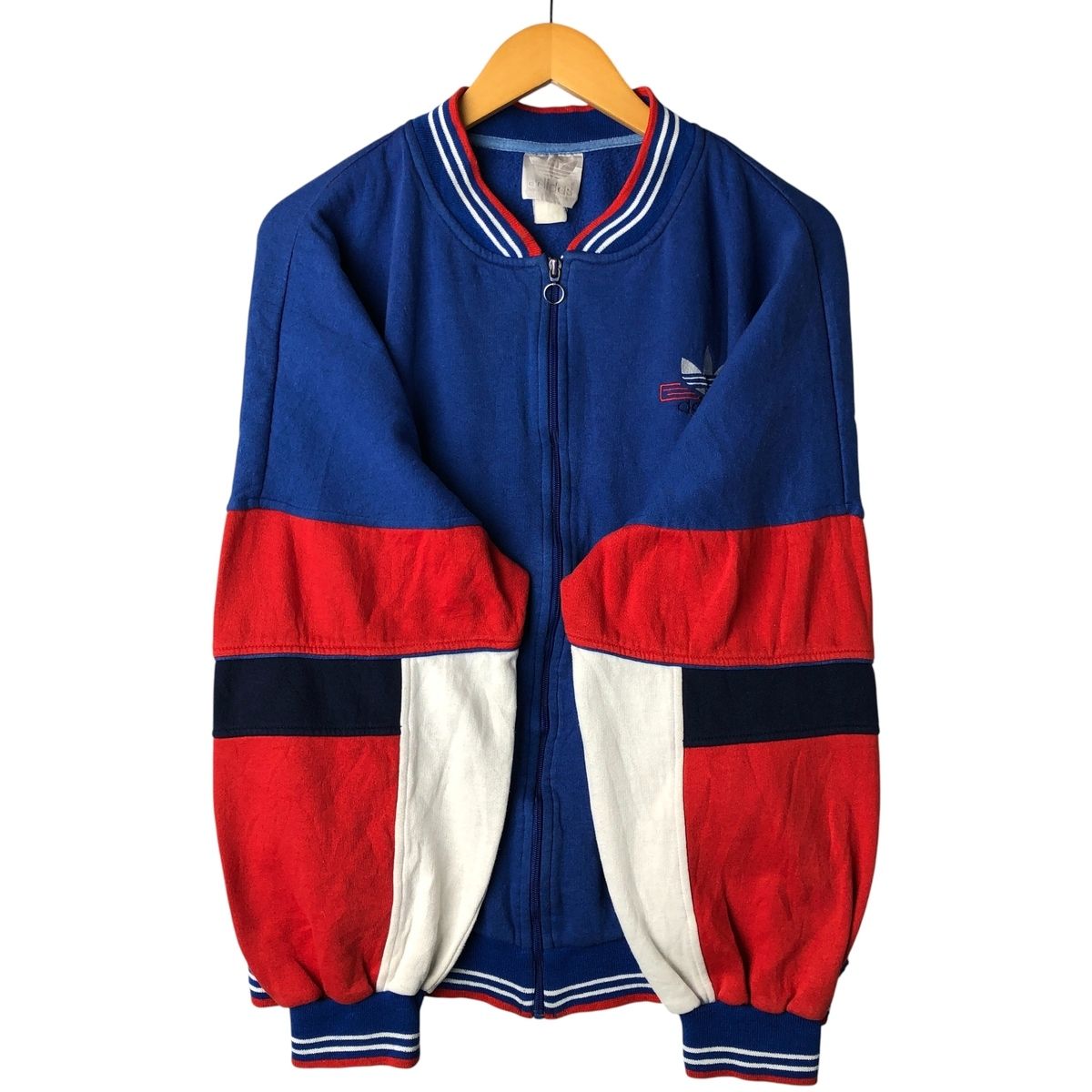 古着 70~80年代 古着 アディダス adidas フルジップスウェットシャツ 