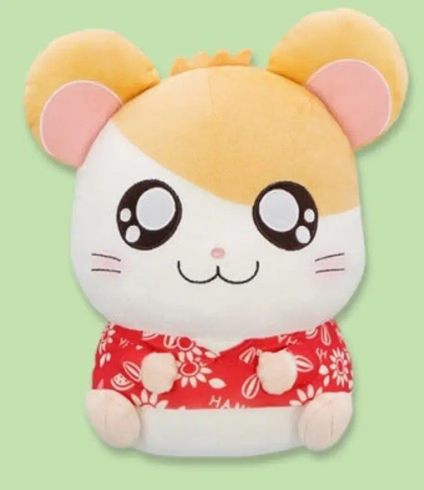 とっとこハム太郎 夏 Golden Hourglass ぬいぐるみ レッド - メルカリ