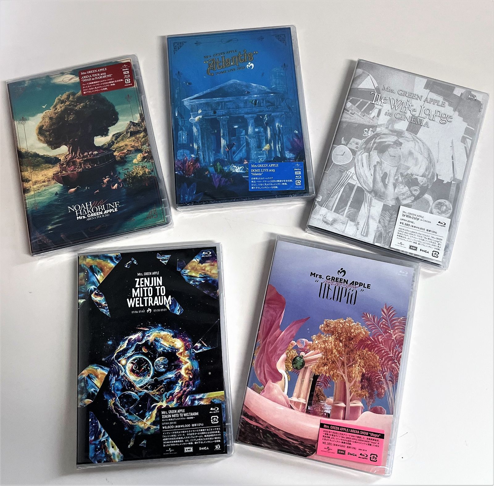 Mrs.GREEN APPLE 通常盤 Blu-Ray 7点 tt~ - メルカリ