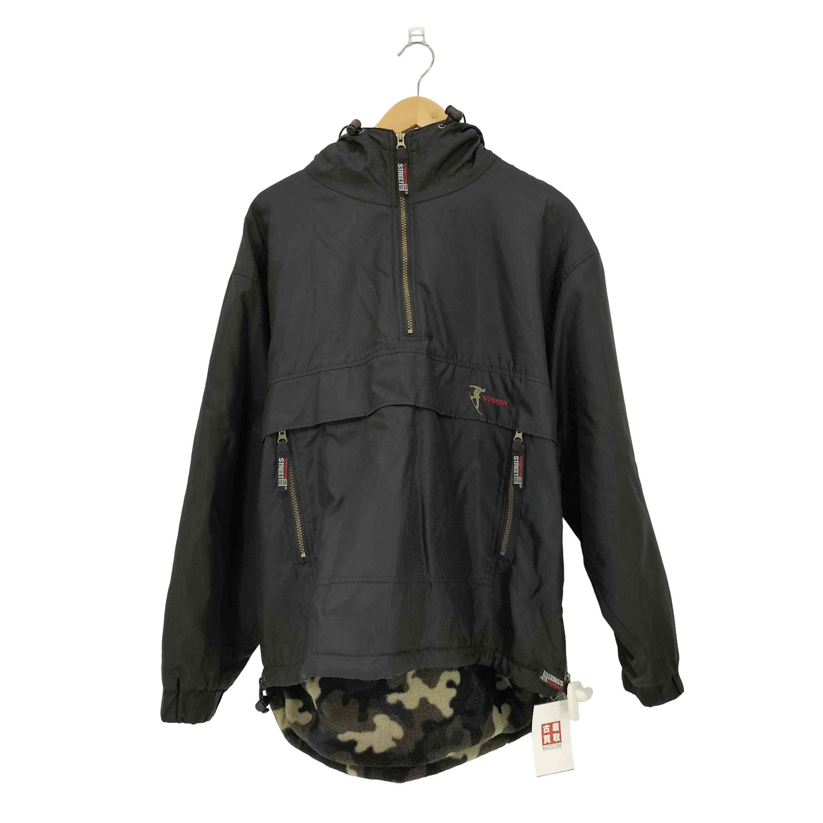 ヴィジョンストリートウェア VISION STREET WEAR 00s 裏フリース 刺繍