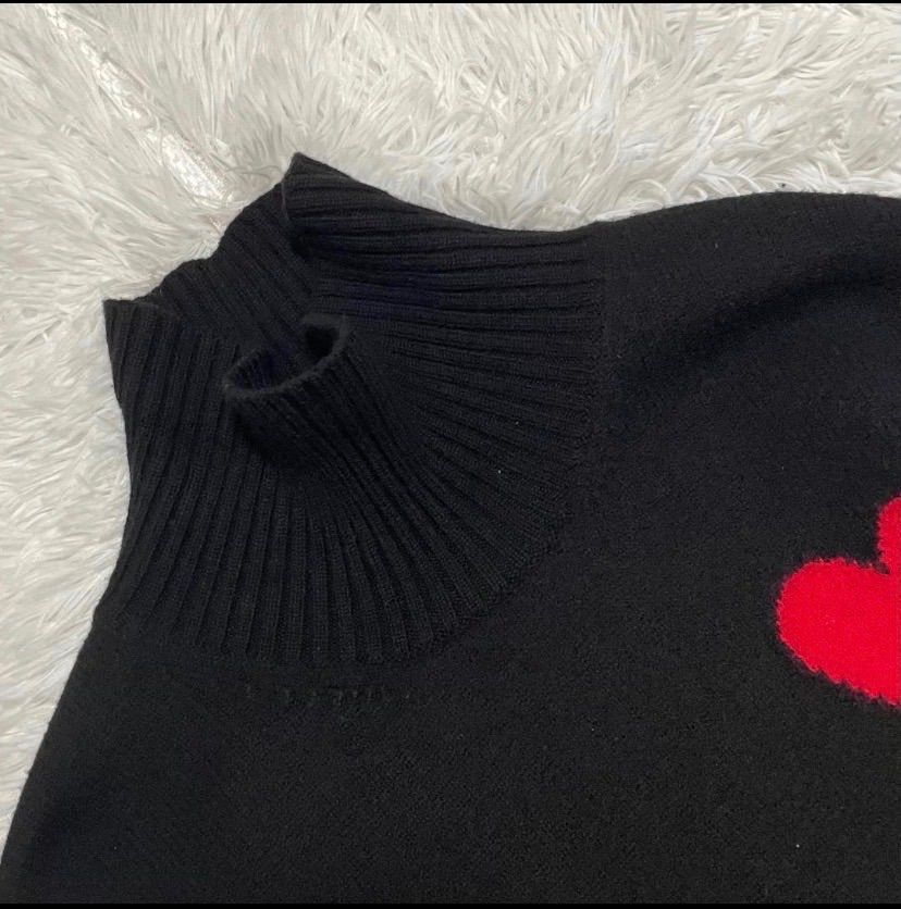 【アミ アレクサンドル マテュッシ】ハートロゴタートルネックニットJC11 アミ アレクサンドル マテュッシ AMI Alexandre Mattiussi ハートロゴ