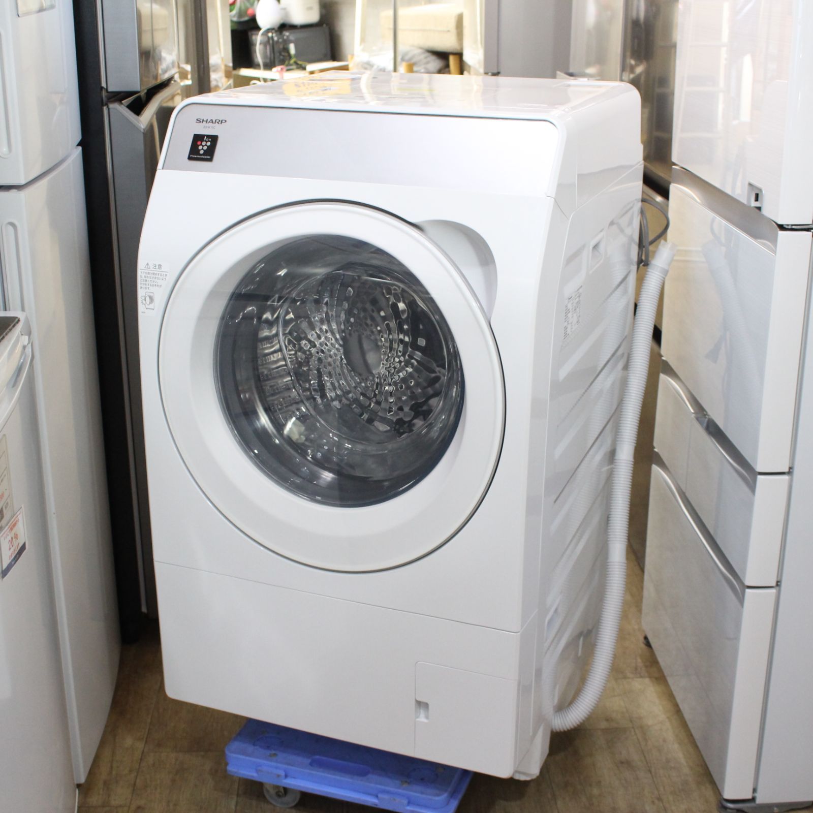 833)【未使用品/2025年製】シャープ ドラム式 洗濯乾燥機 洗濯11kg 