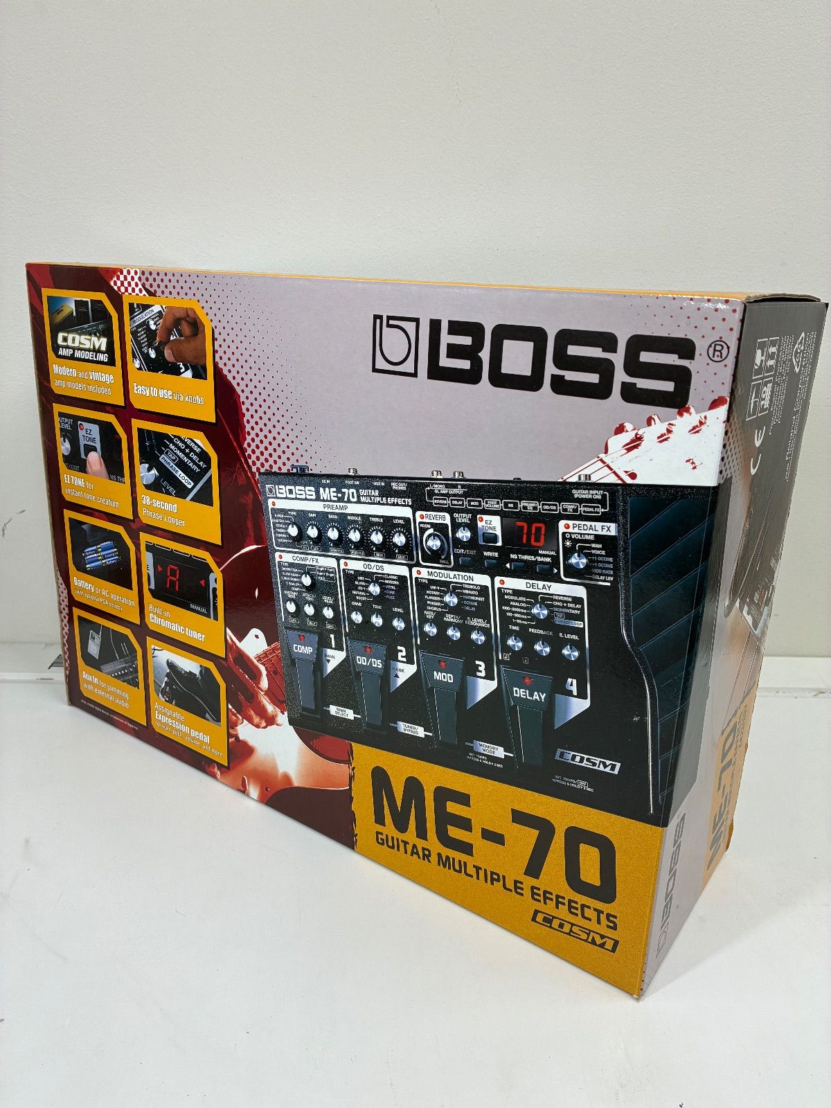 BOSS ME-70 マルチエフェクター ケース付き - メルカリ