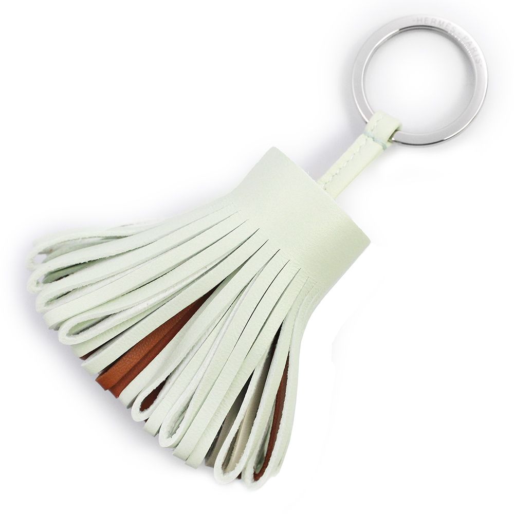 エルメス カルメン トリコロール トリプルカラー キーリング ホルダー