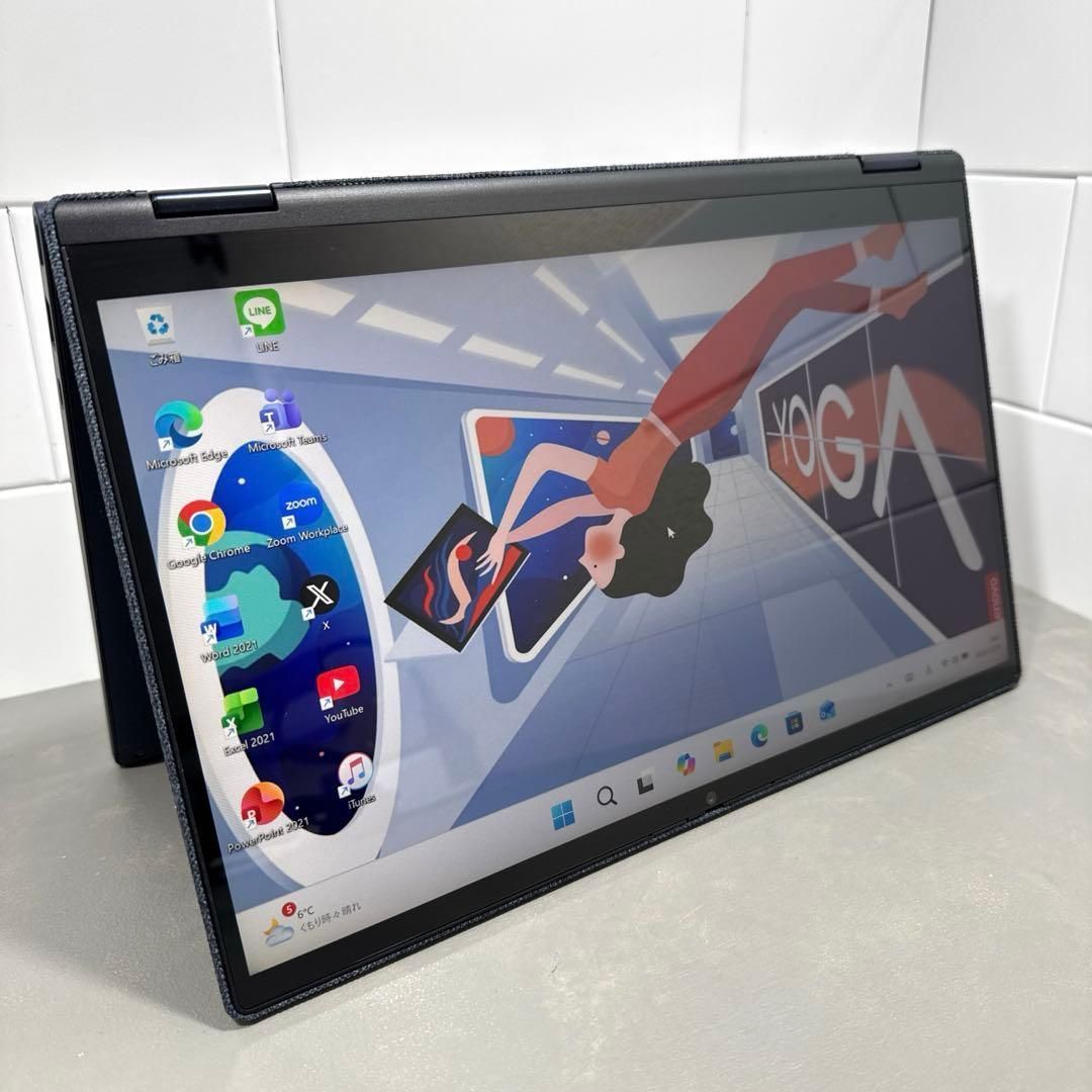 超レア】レノボYOGA6アビスブルー☘Ryzen5☘NVMe512GB - メルカリ