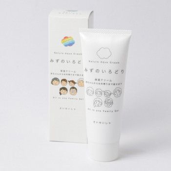 ナチュールアクアクリーム 水の彩 みずのいろどり 保湿クリーム 120g