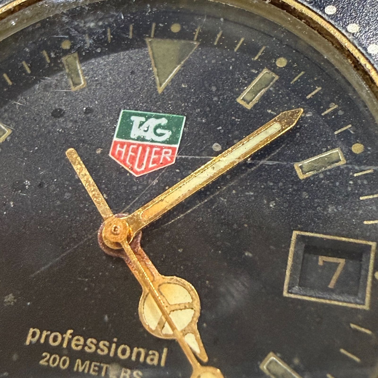 ジャンク◇TAG HEUER◇タグホイヤー メンズ腕時計 プロフェッショナル