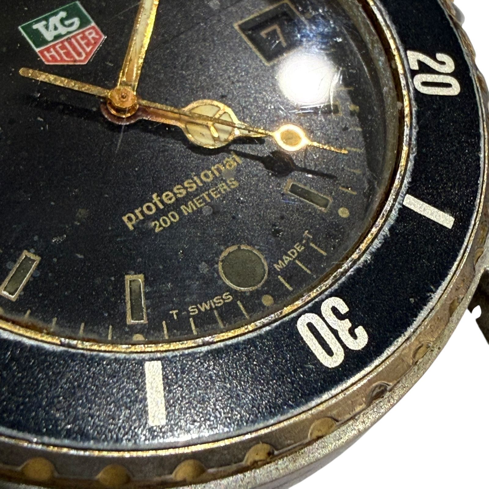ジャンク◇TAG HEUER◇タグホイヤー メンズ腕時計 プロフェッショナル