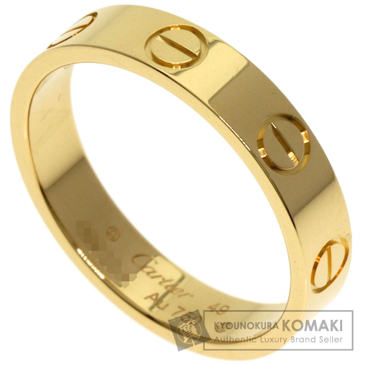 CARTIER カルティエ ミニラブリング #49 リング・指輪 K18YG